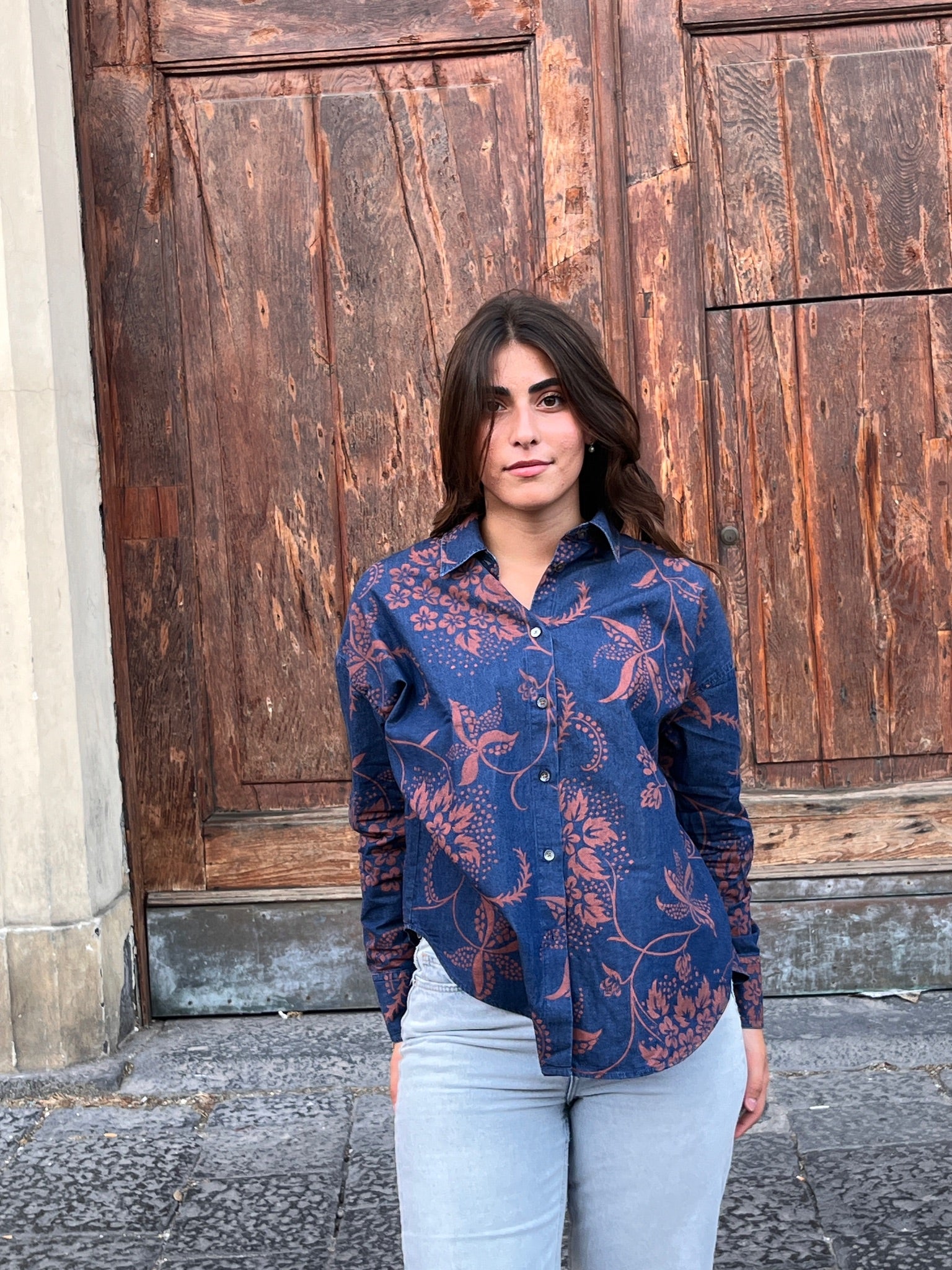 Camicia Ayla Satta – Jeans Stampato