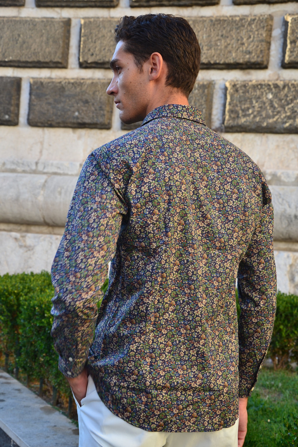 Camicia Torre a Mare 38/02 – Microfantasia Digital Printed