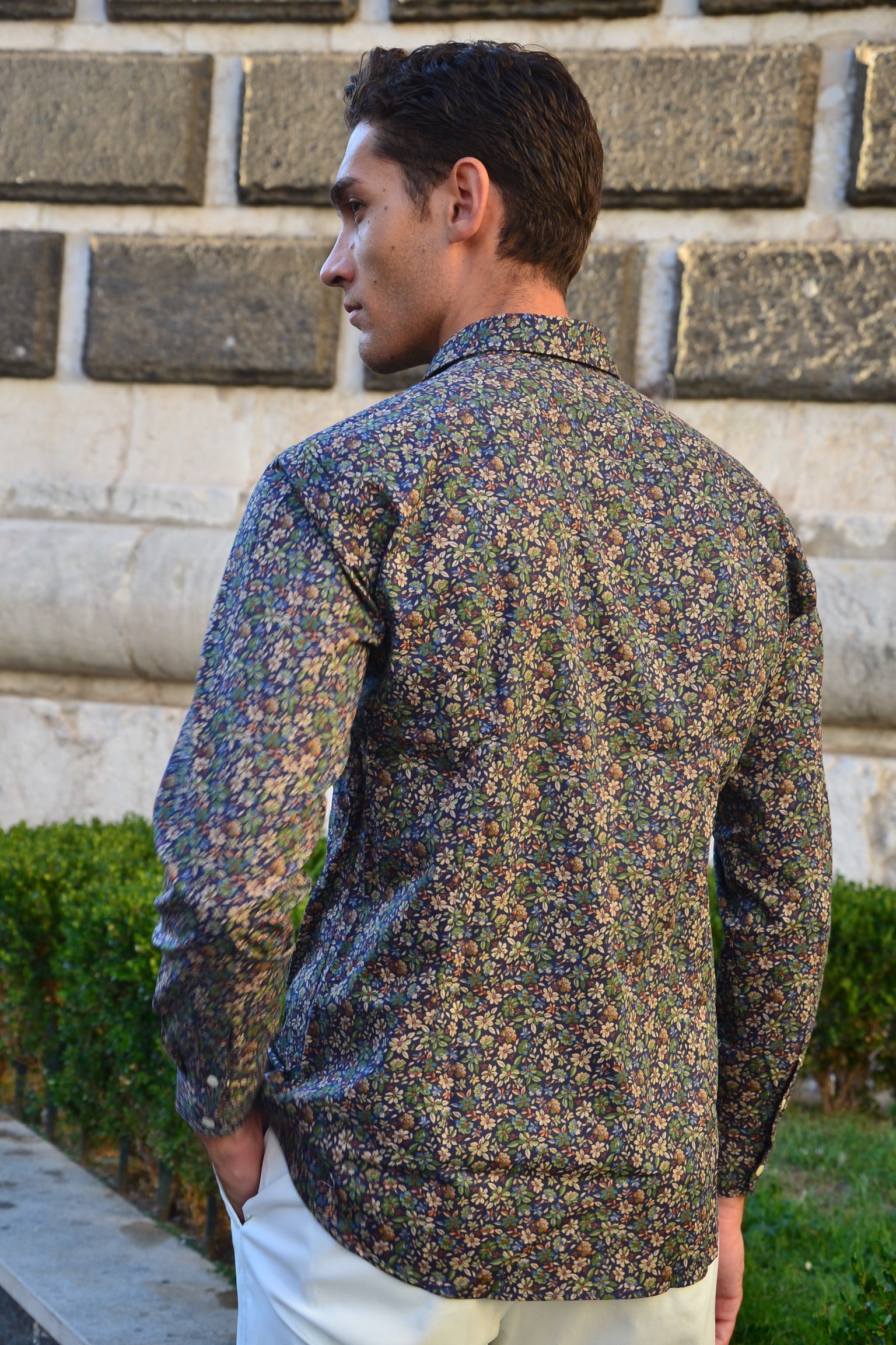 Camicia Torre a Mare 38/02 – Microfantasia Digital Printed