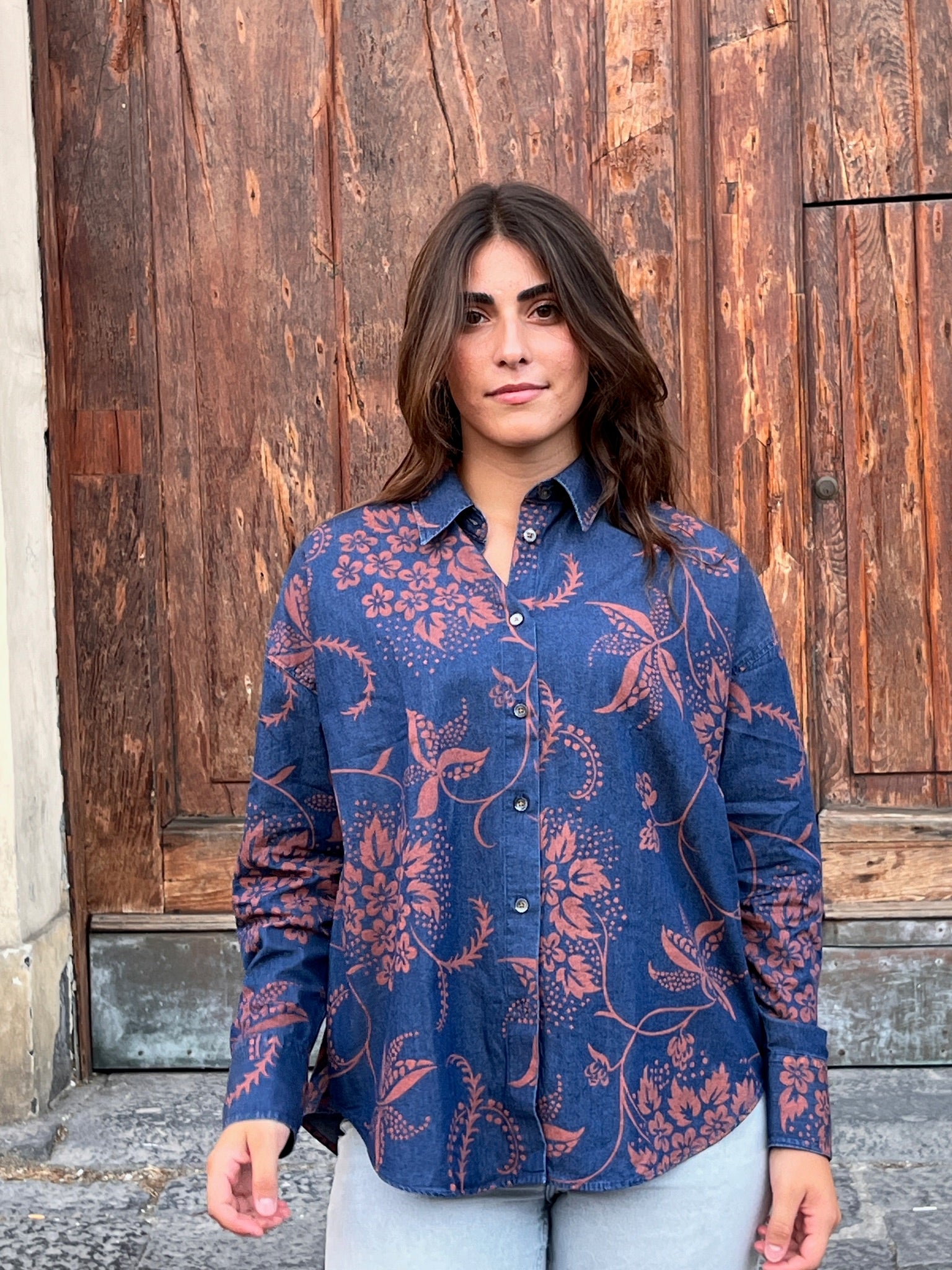 Camicia Ayla Satta – Jeans Stampato