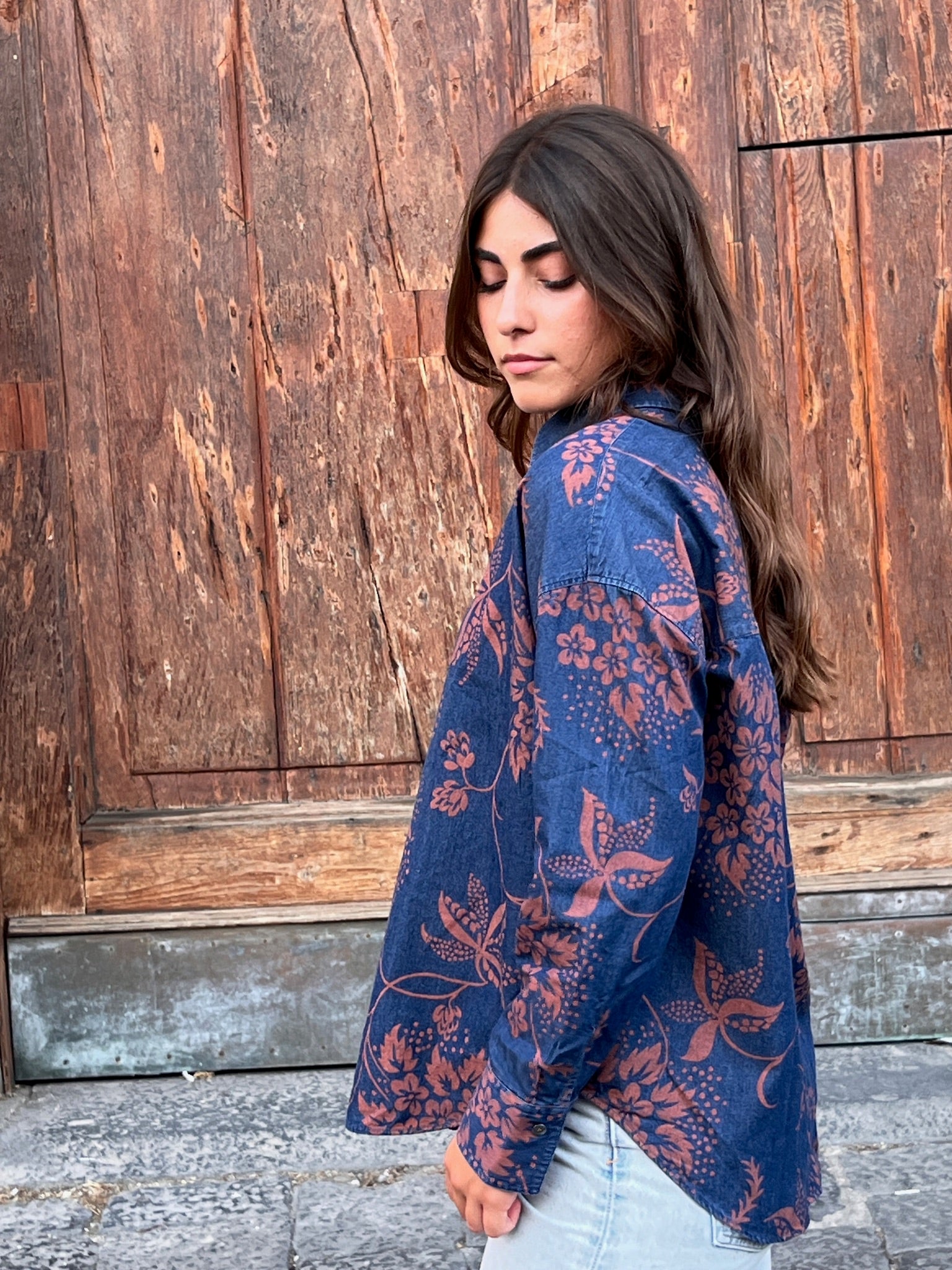 Camicia Ayla Satta – Jeans Stampato