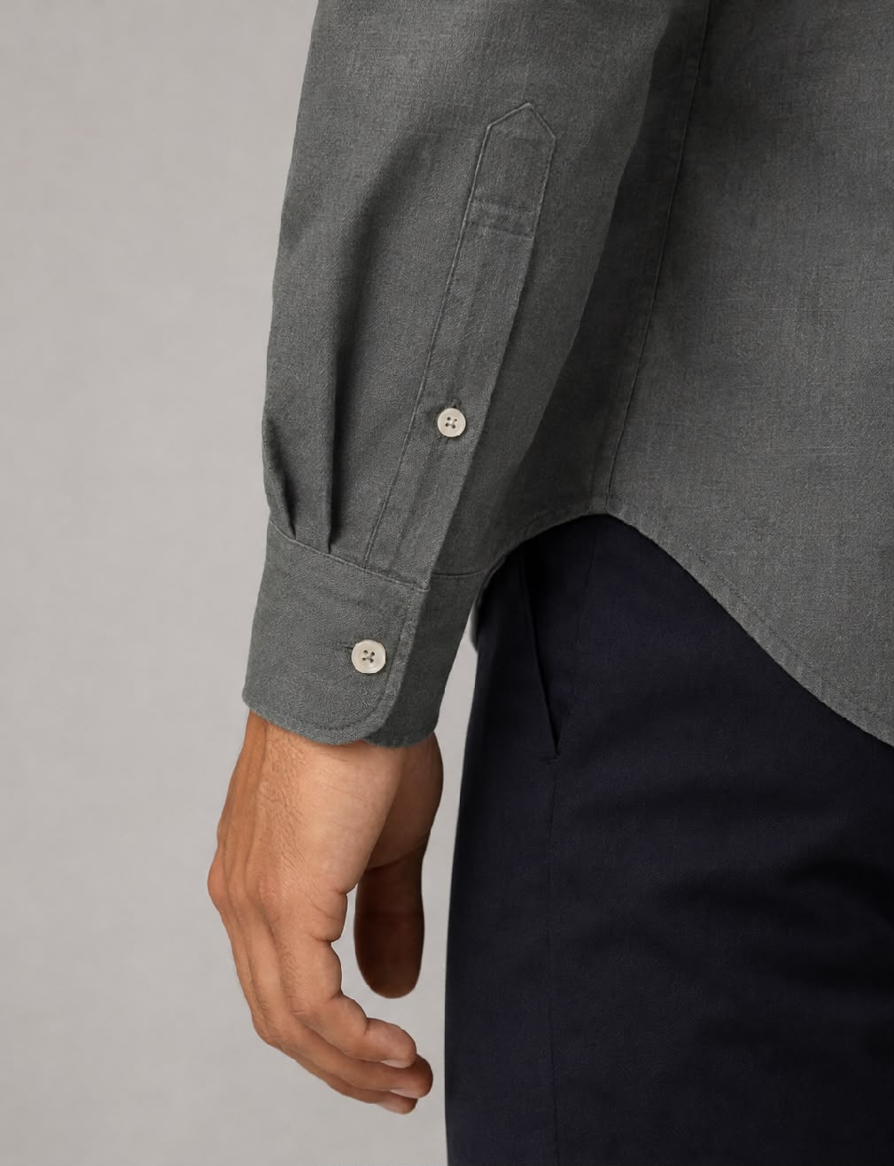 Camicia Lino militare