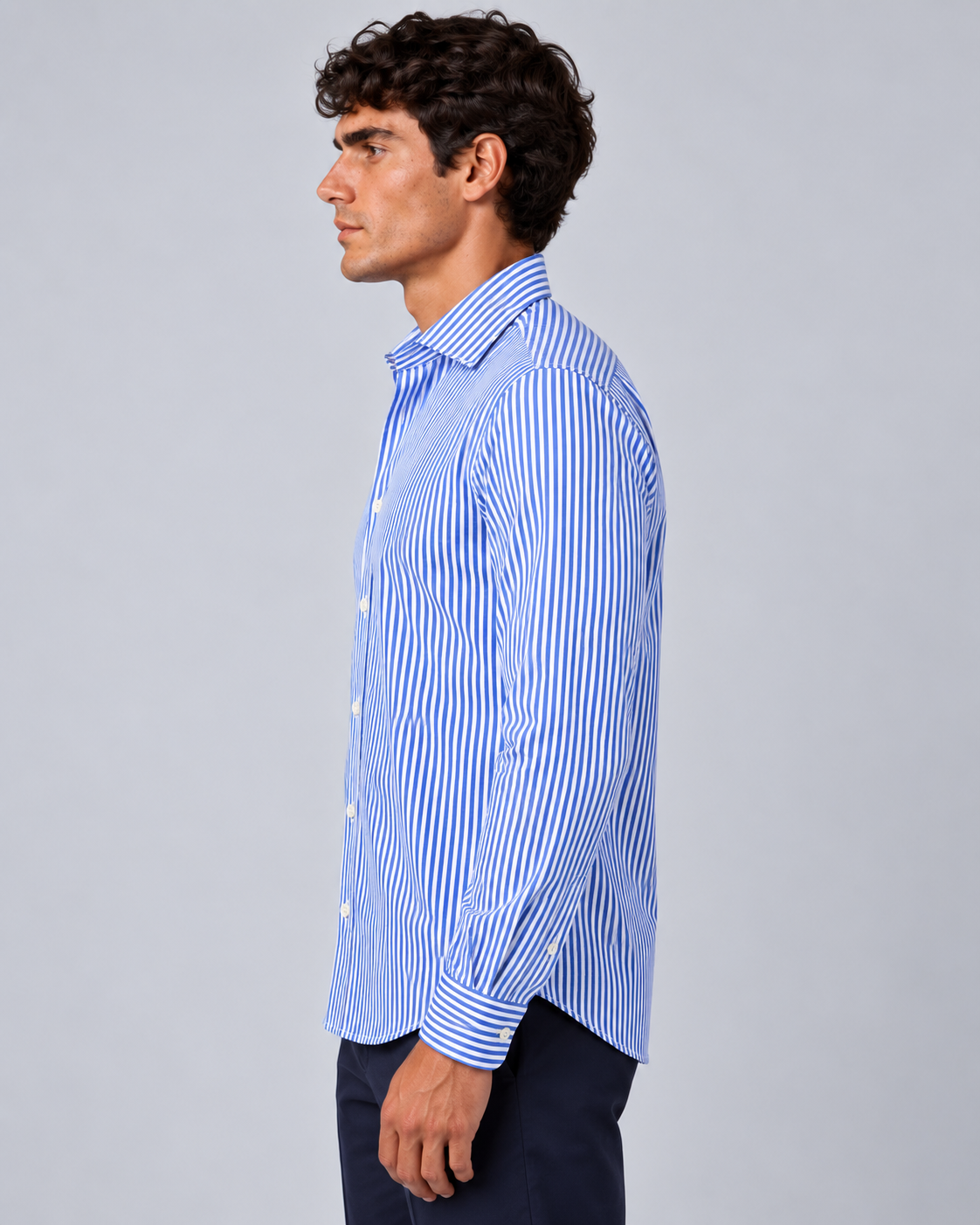 Camicia Michel bachet azzurro