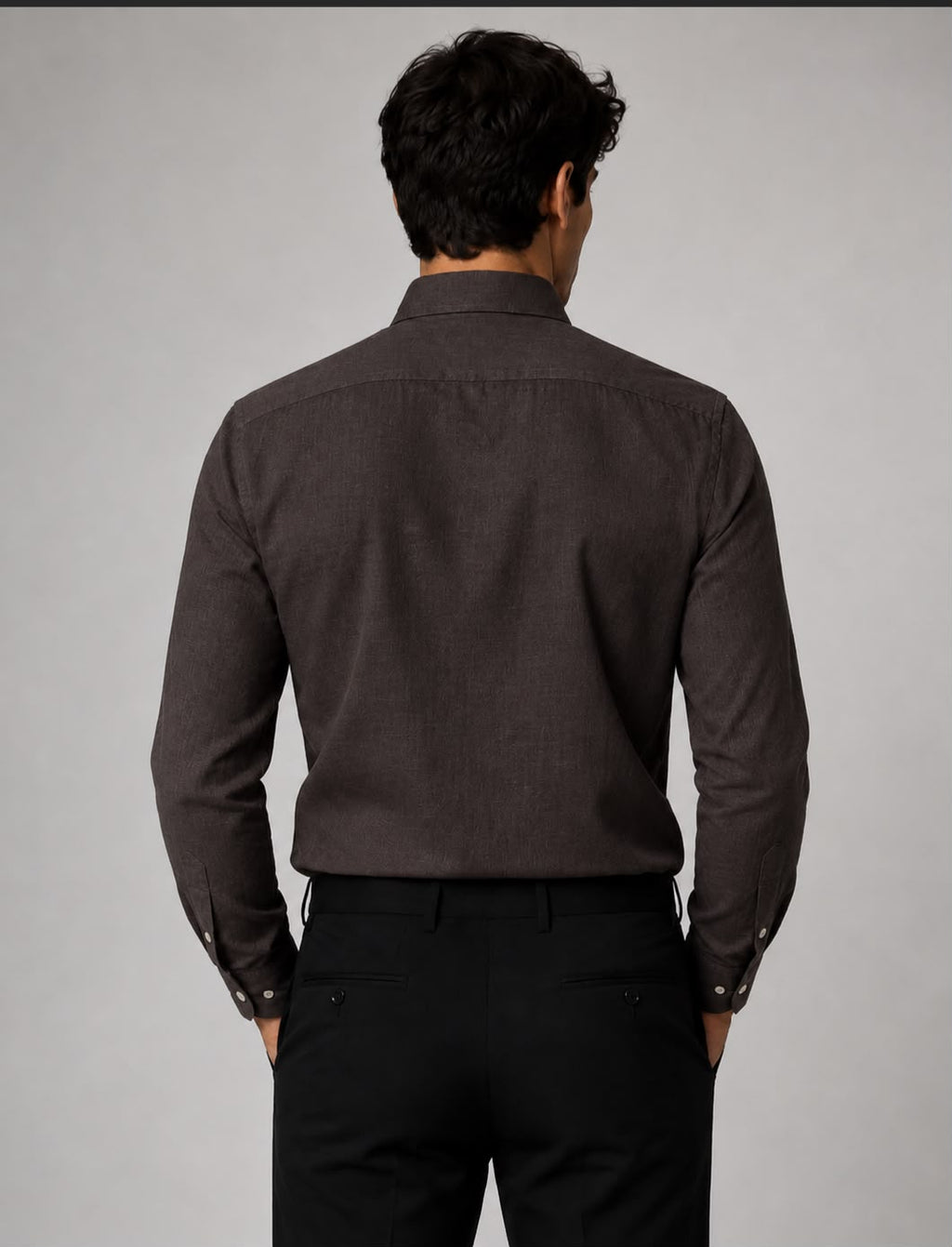 Camicia Lino moro