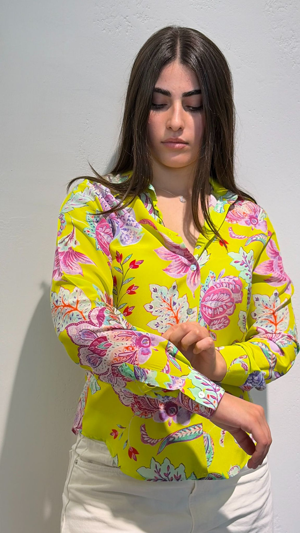 Camicia Nico lime