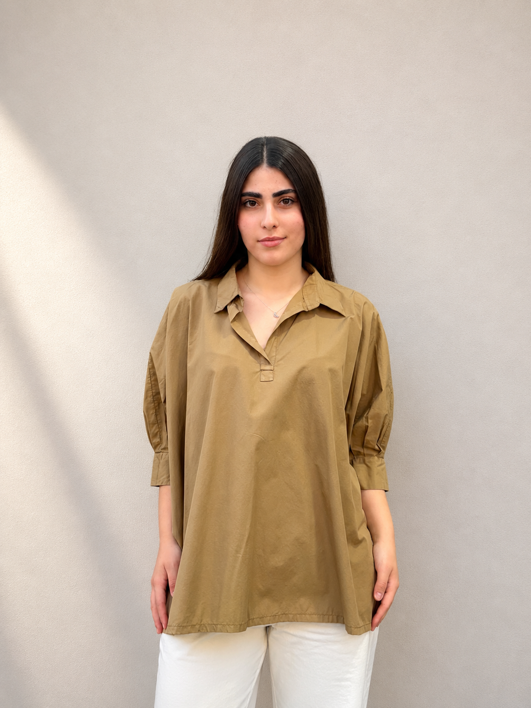 Camicia tabacco big pxt