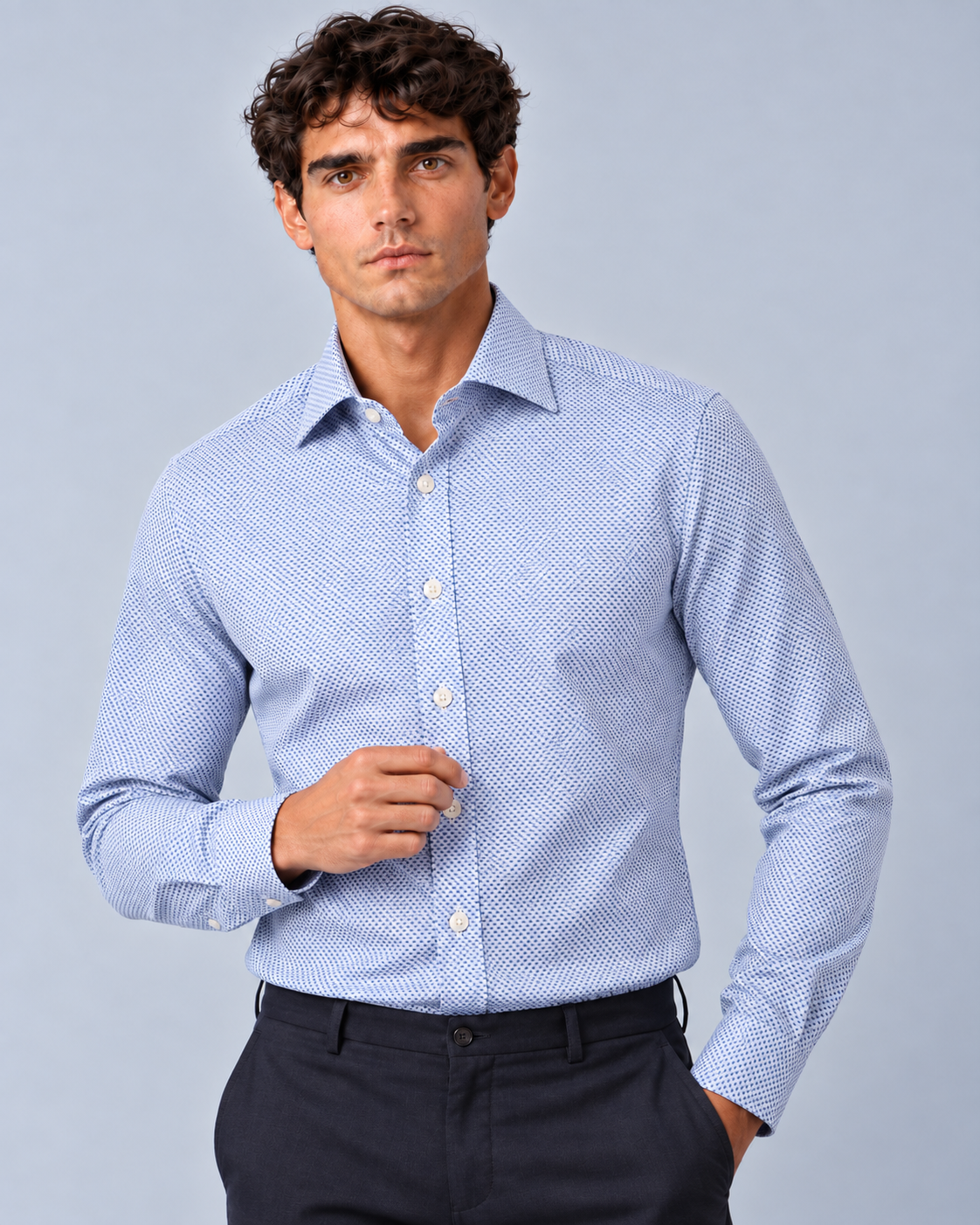 Camicia Mike 02 non stiro
