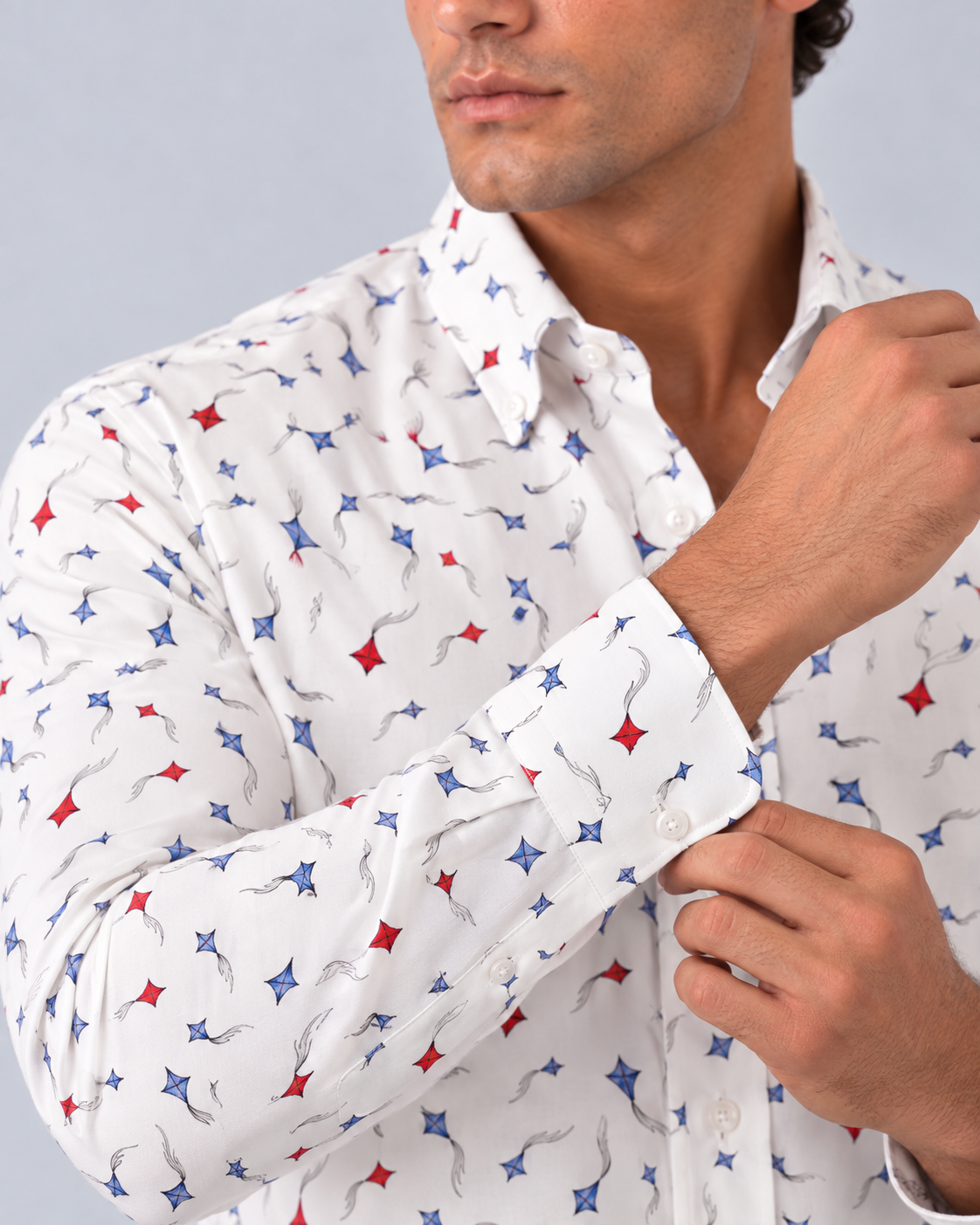 Camicia botton down fantasia