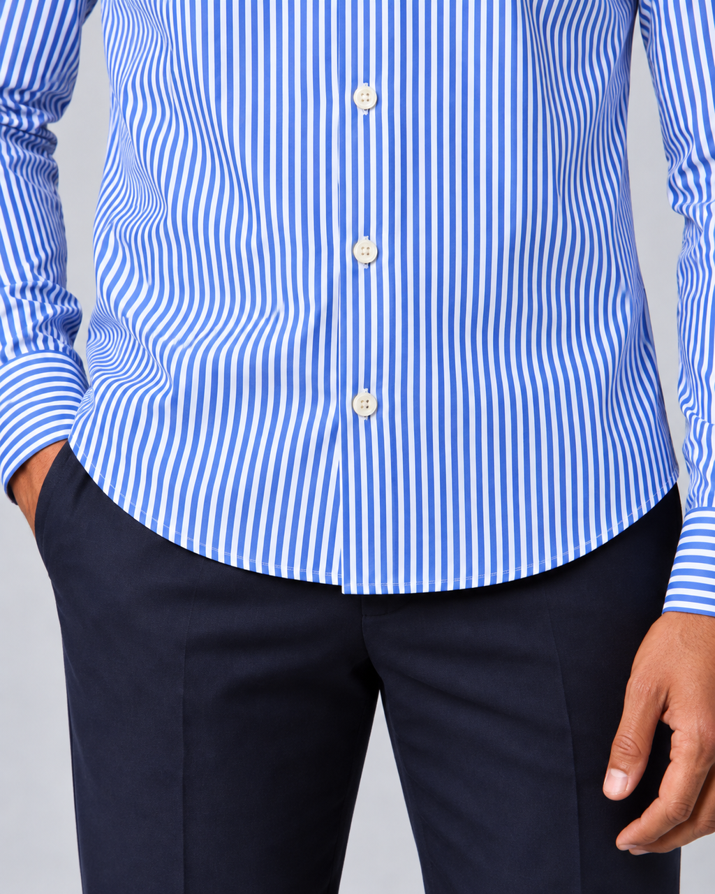 Camicia Michel bachet azzurro