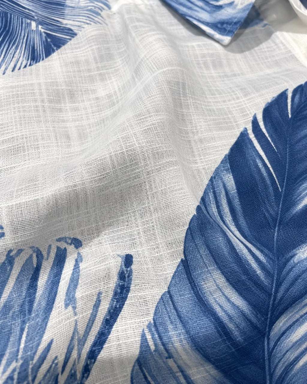 Camicia Lino palma