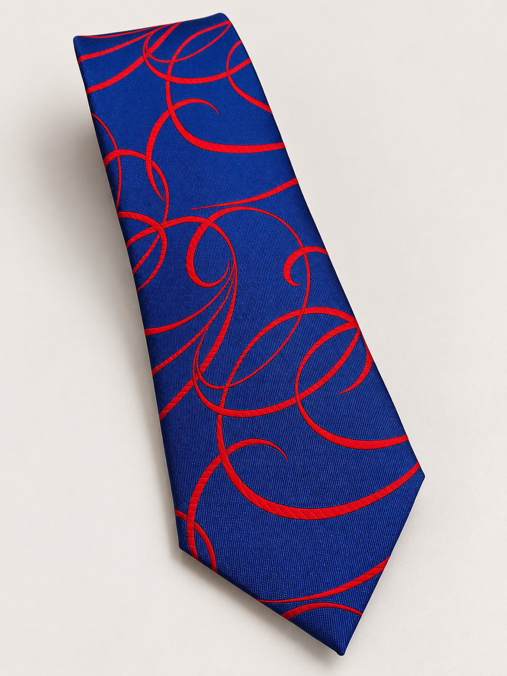Cravatta navy/red