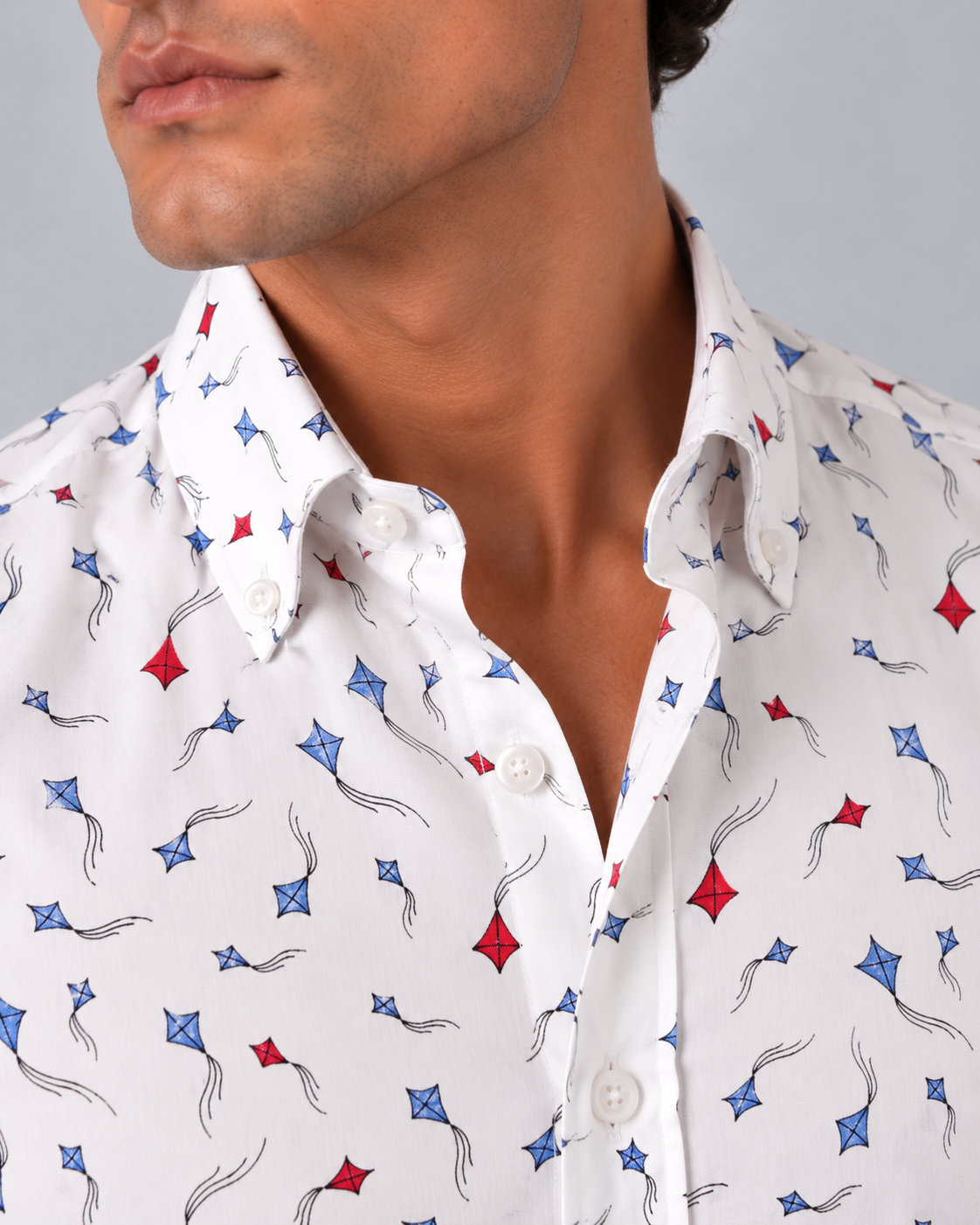 Camicia botton down fantasia
