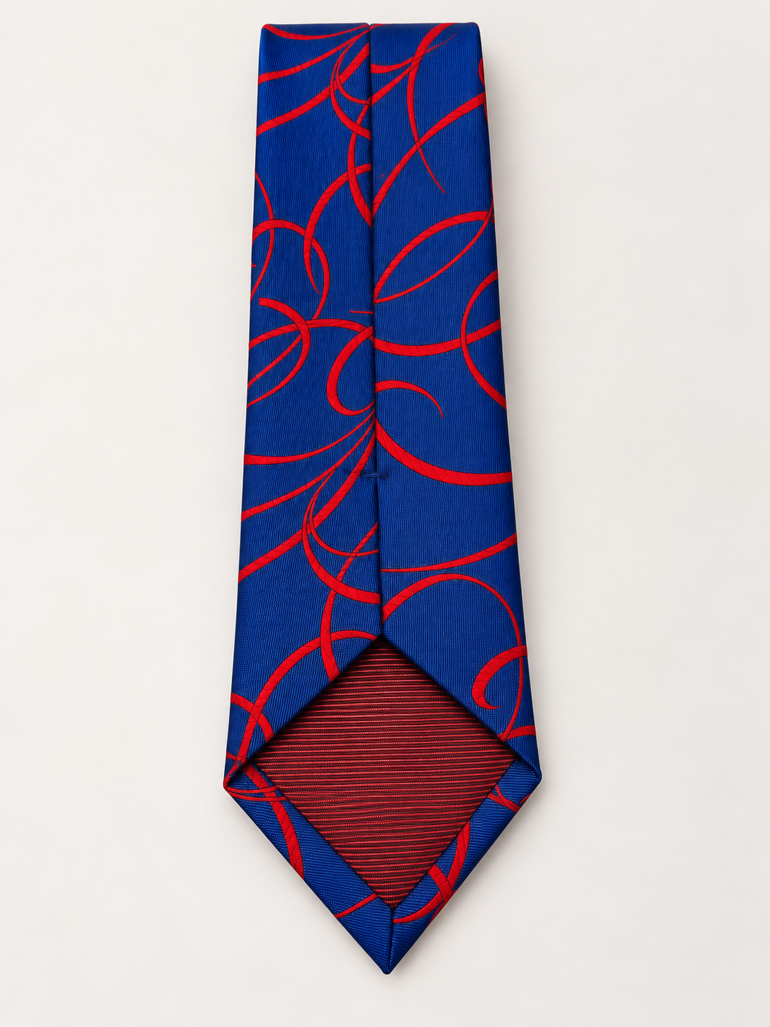 Cravatta navy/red