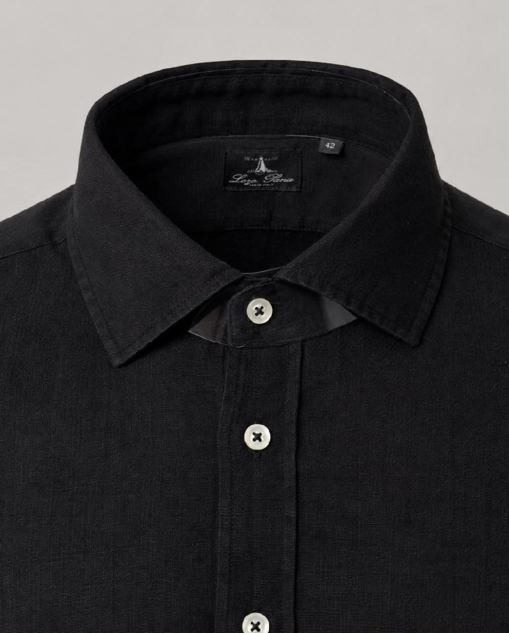 Camicia Lino nero