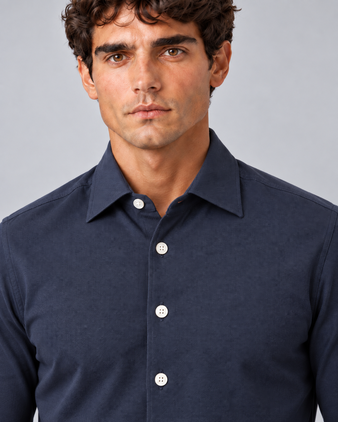 Camicia  blu navy