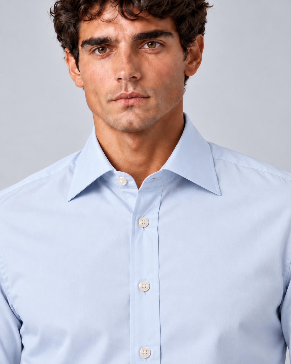 Camicia Mike 38 azzurro