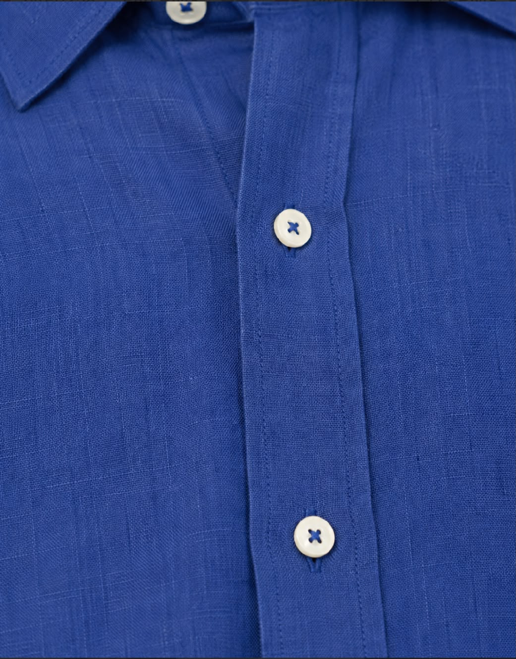 Camicia Lino Blu
