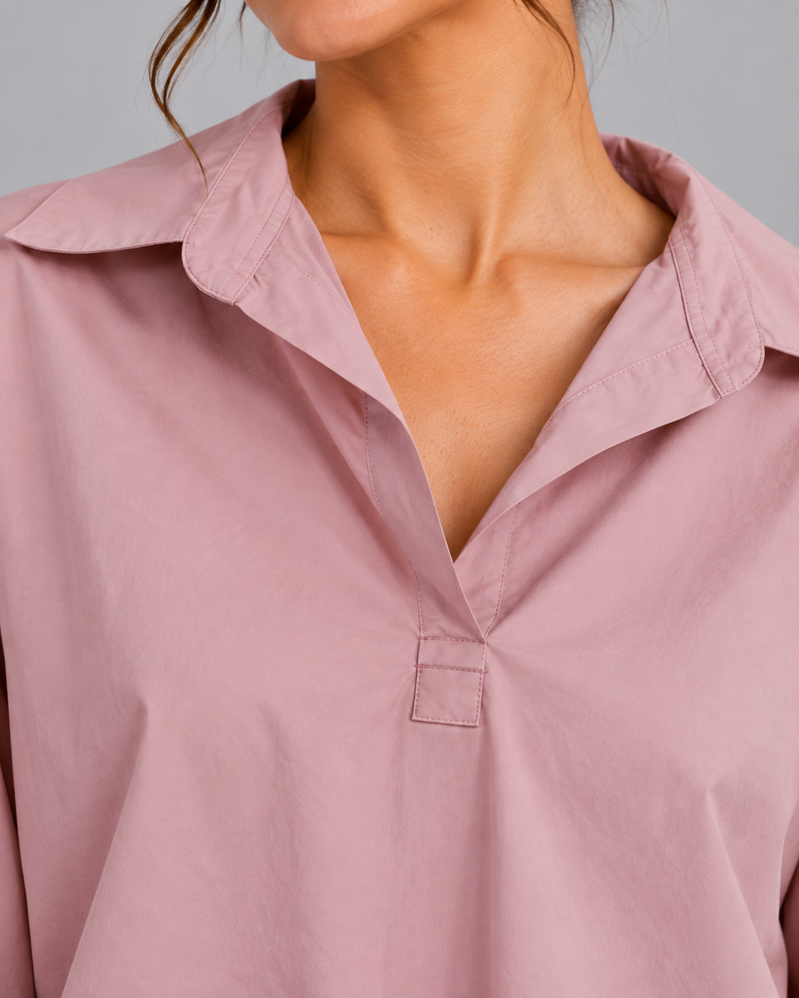 Blusa rosa cotone