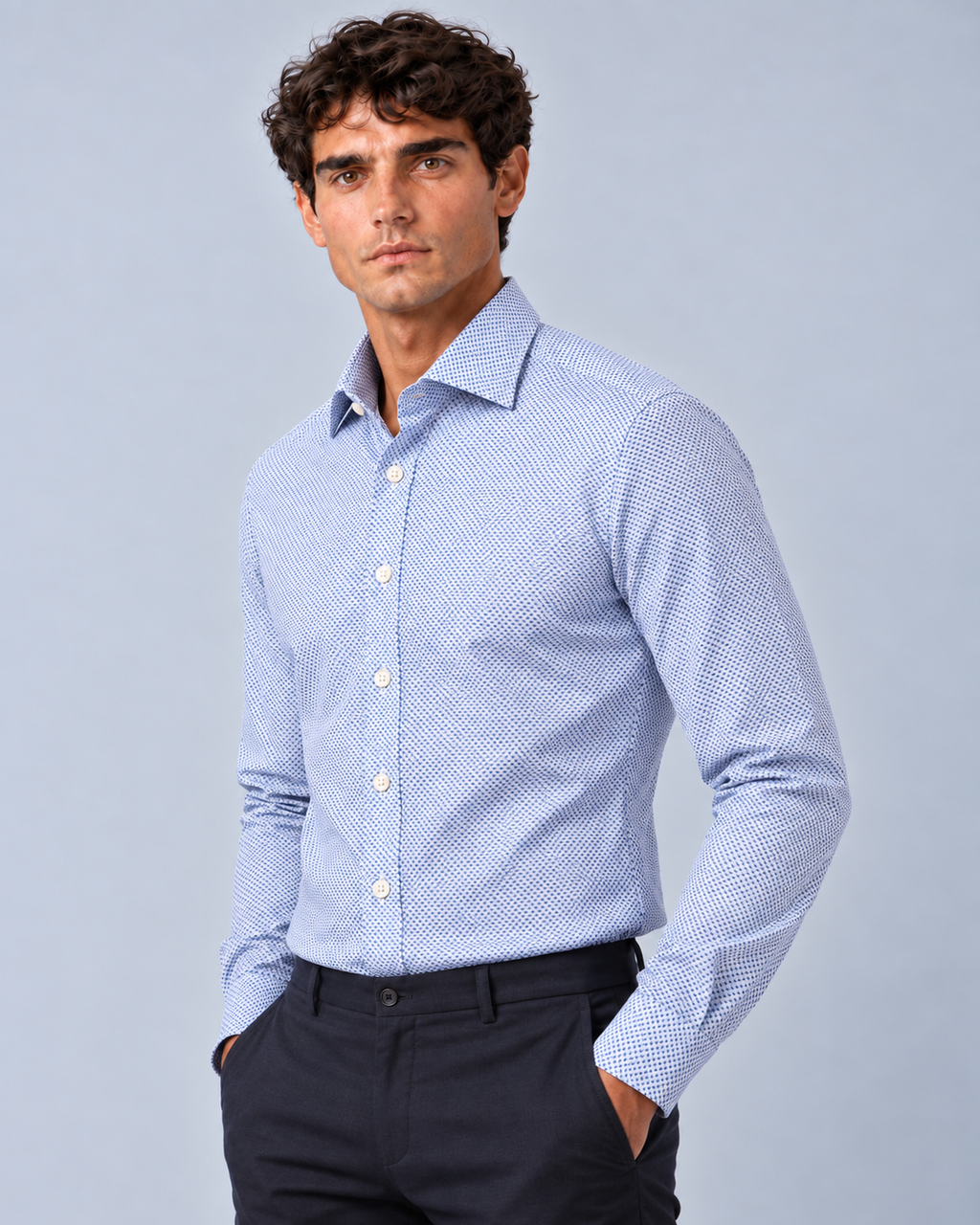 Camicia Mike 02 non stiro