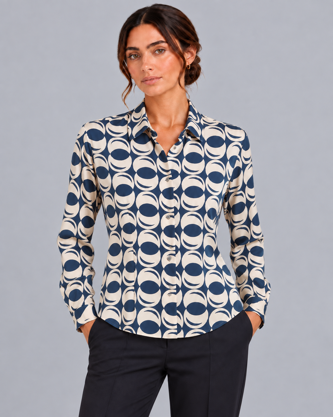 Camicia Sophia Moon non stiro