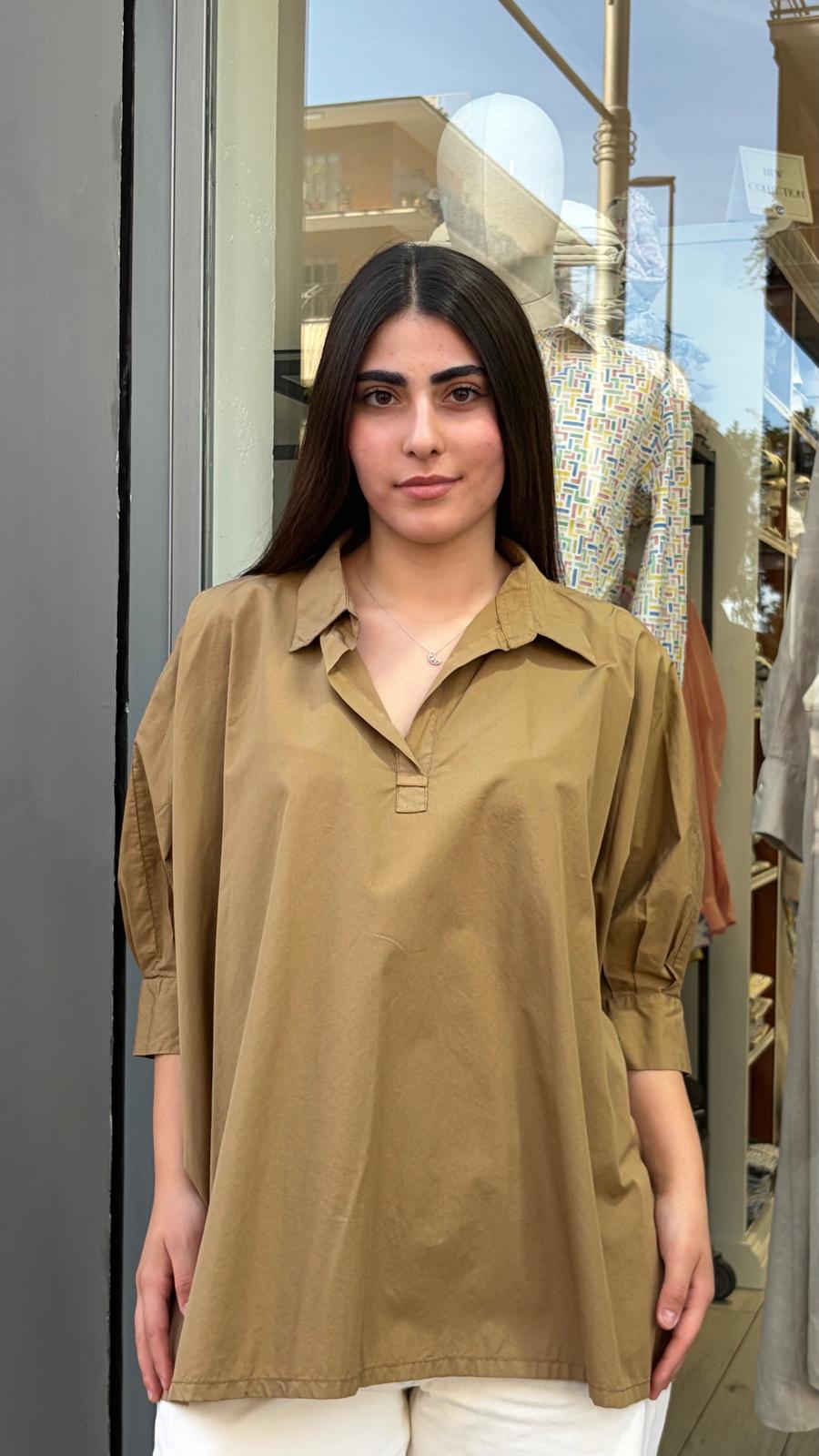 Camicia tabacco big pxt