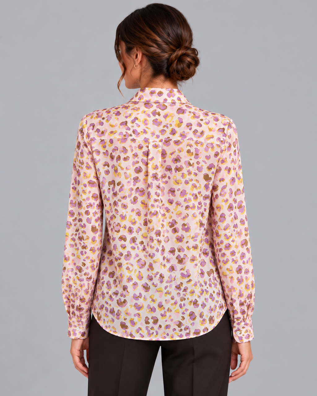 Camicia in seta Pink