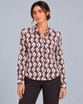Camicia non stiro choccolate