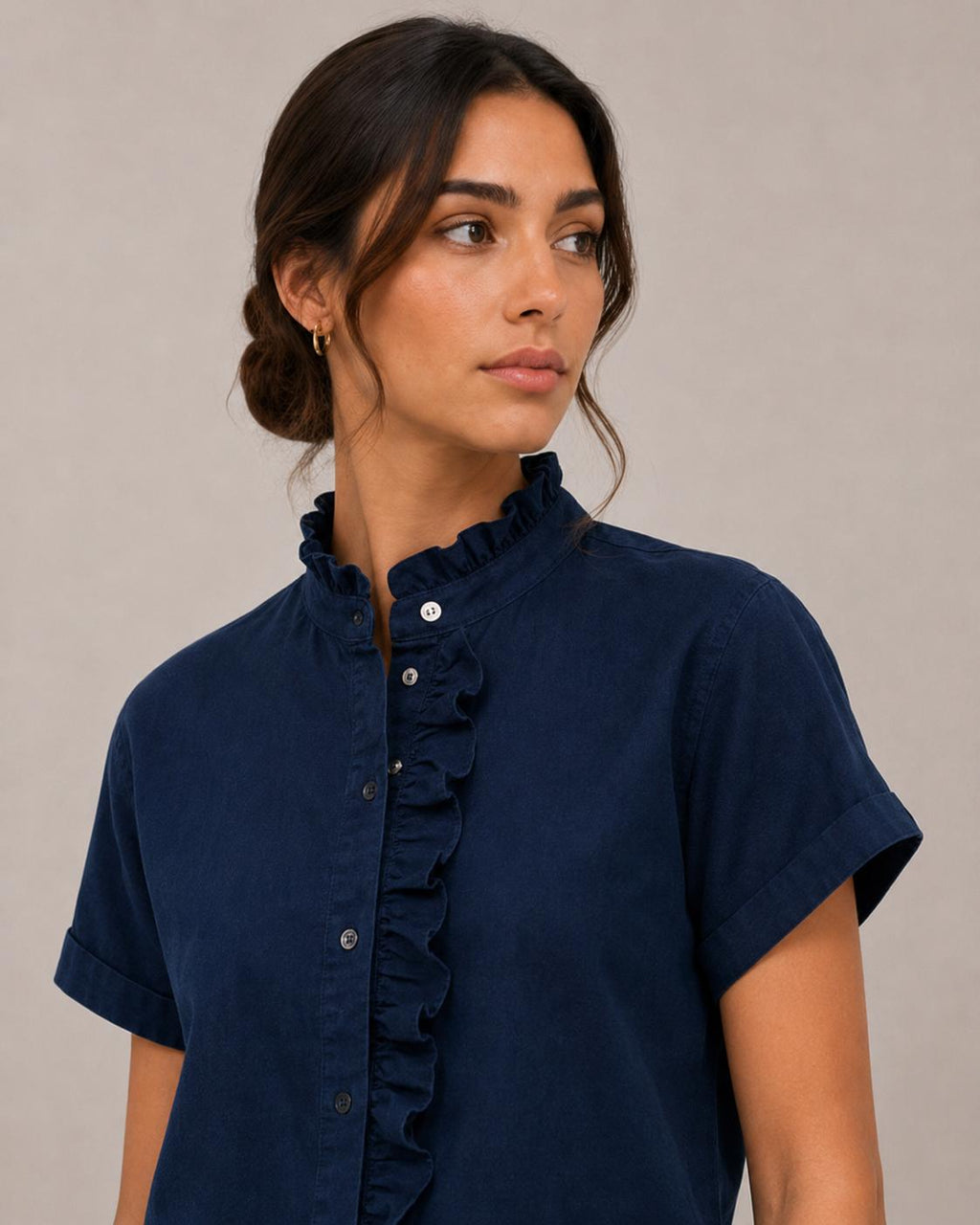 Camicia maffy indaco