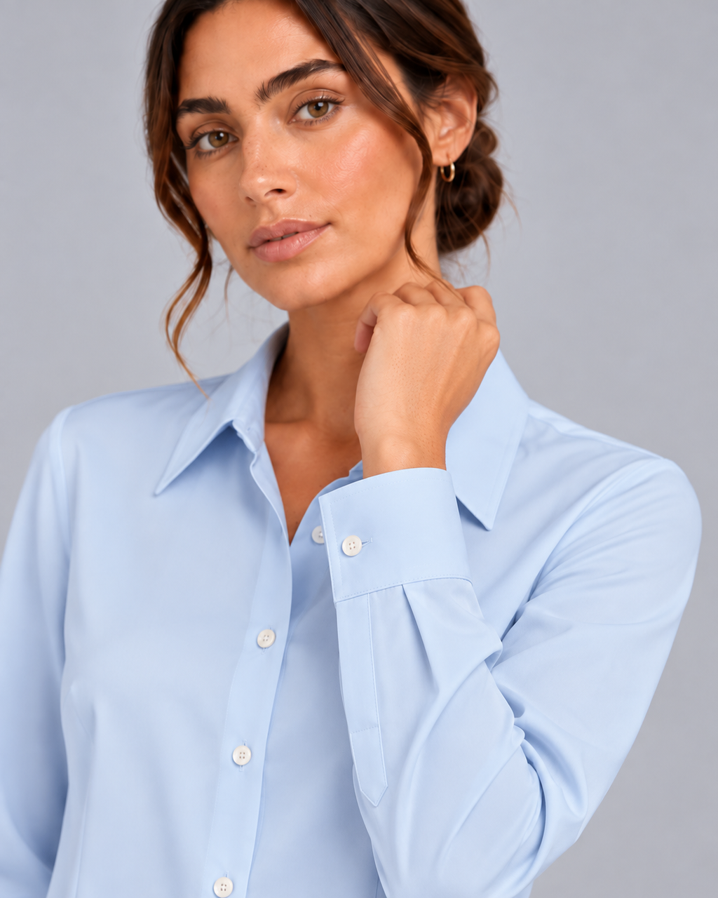 Camicia costa non stiro
