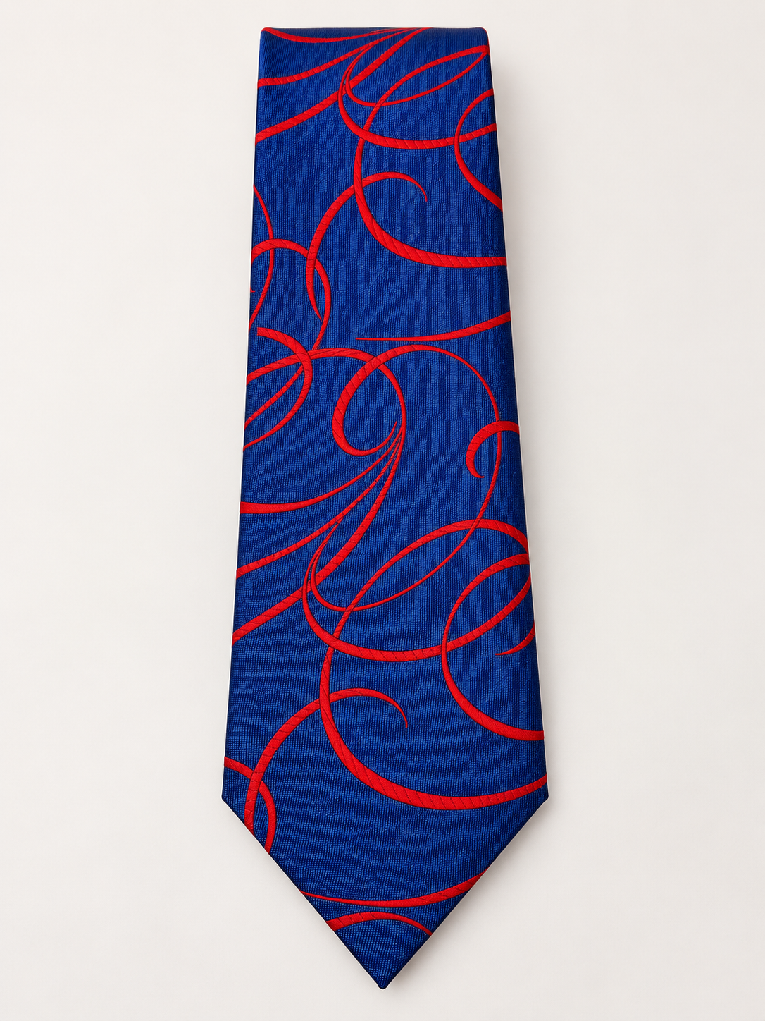 Cravatta navy/red