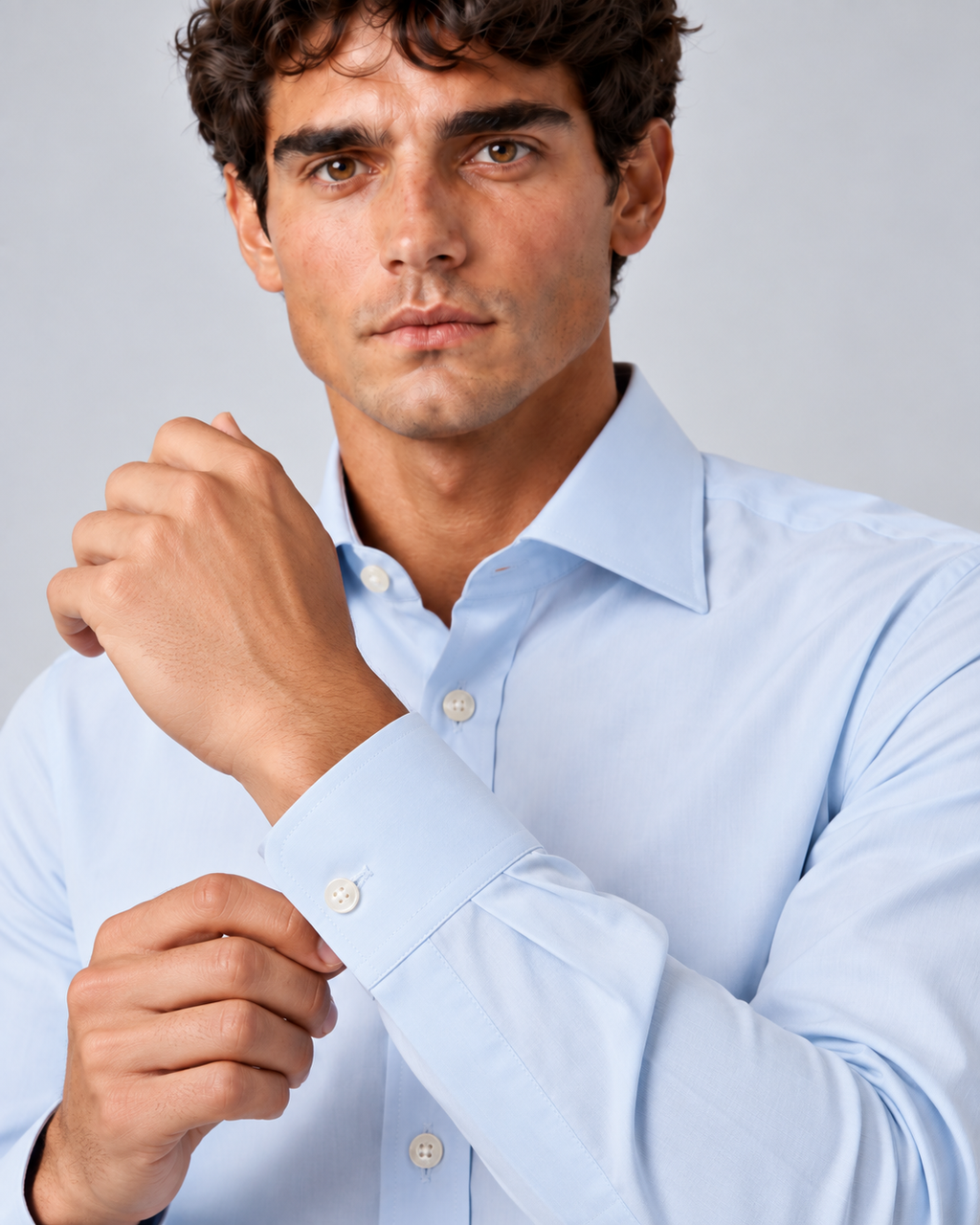 Camicia Mike 38 azzurro
