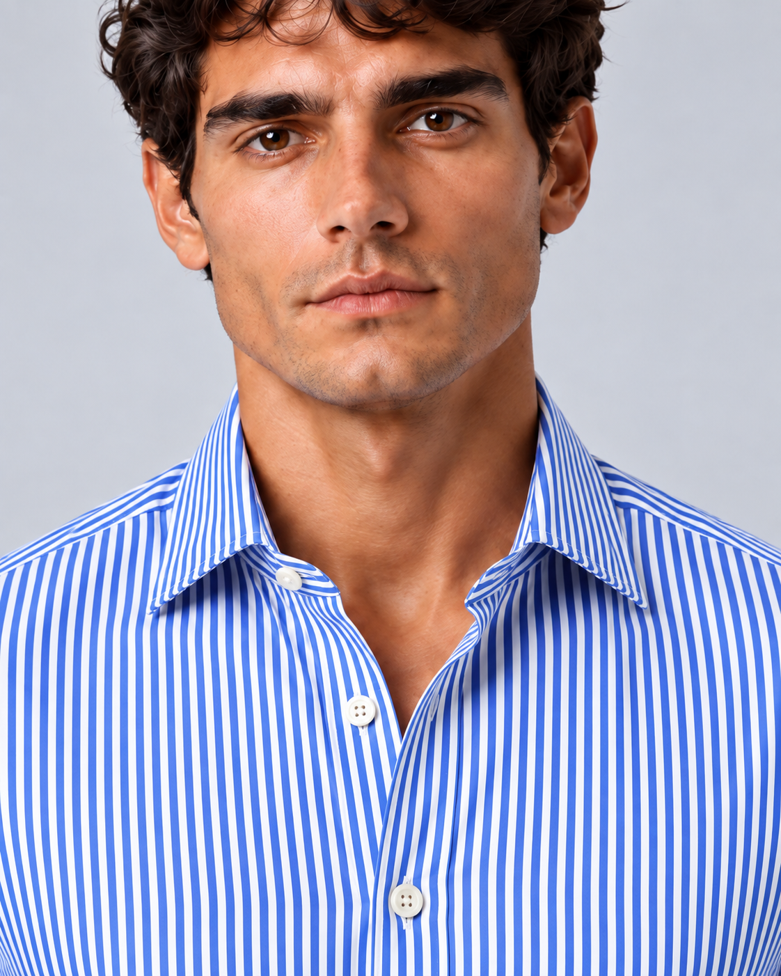Camicia Michel bachet azzurro