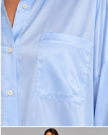 Camicia seta marea cielo