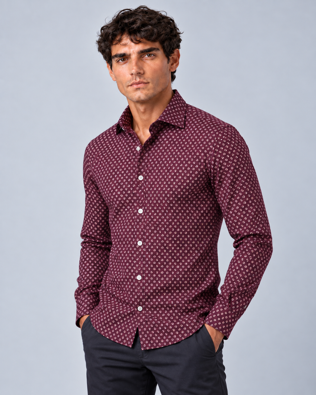 Camicia Mike 50 cotone