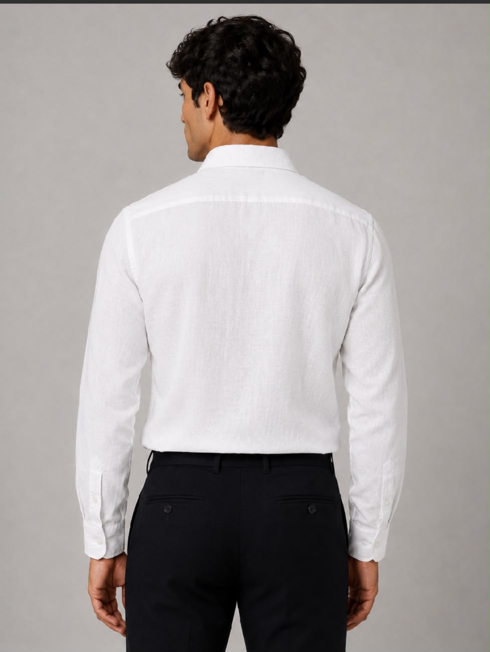 Camicia Lino bianco