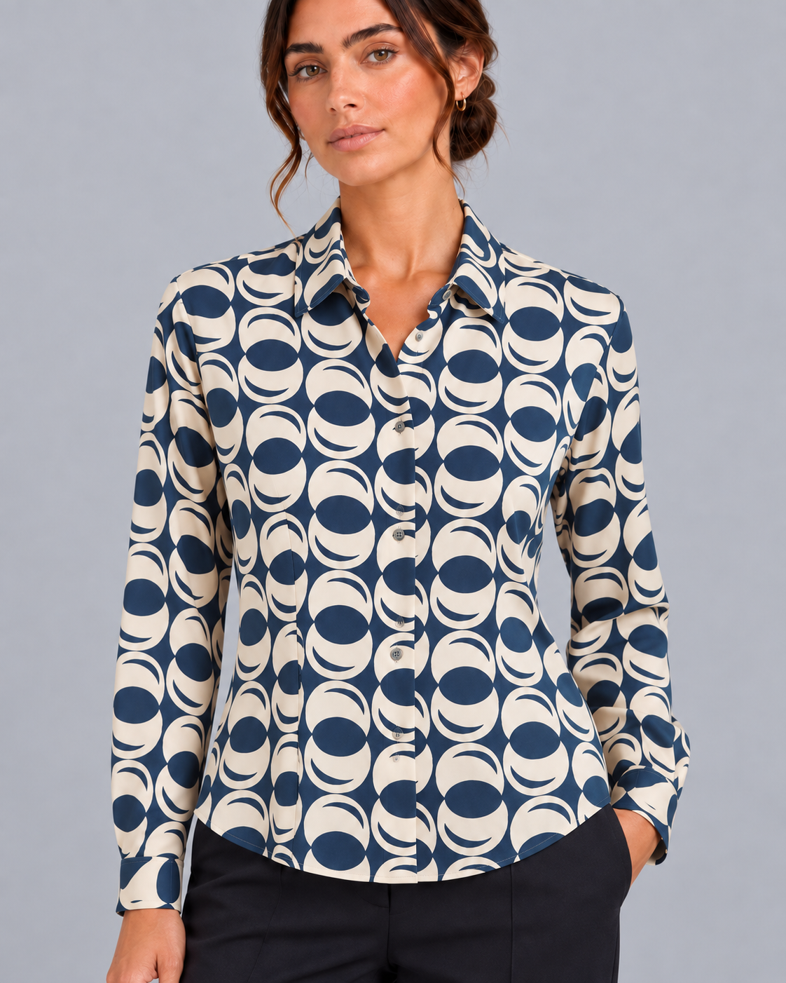 Camicia Sophia Moon non stiro