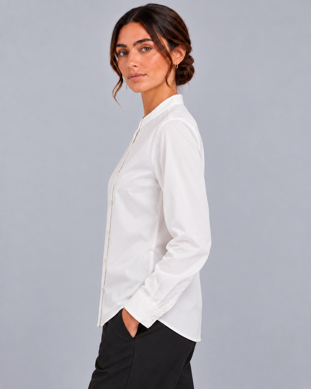 Camicia olgana cotone
