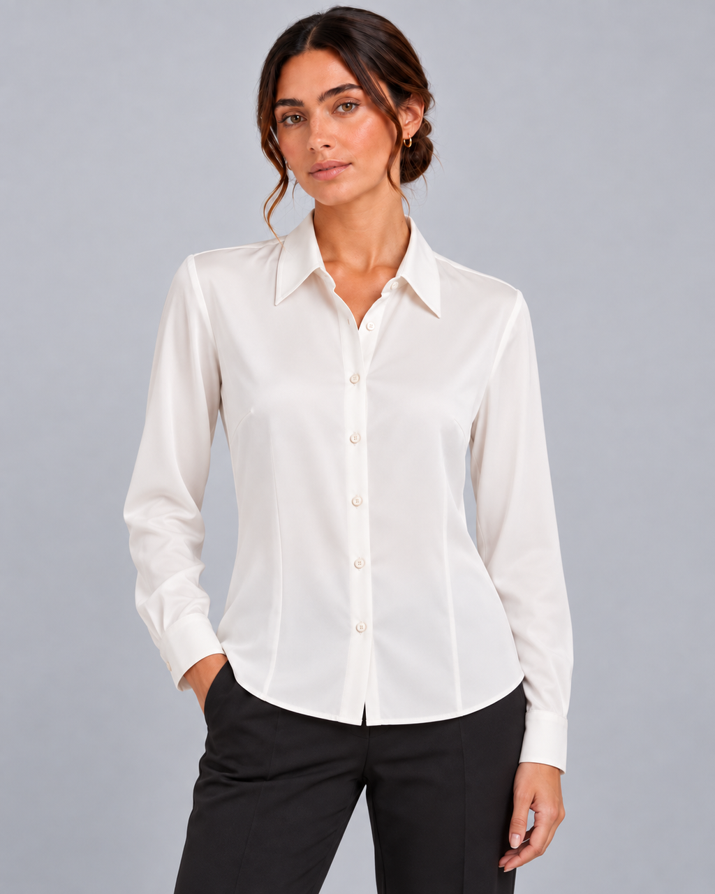 Camicia costa non stiro