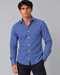 Camicia righe sottili non stiro slim