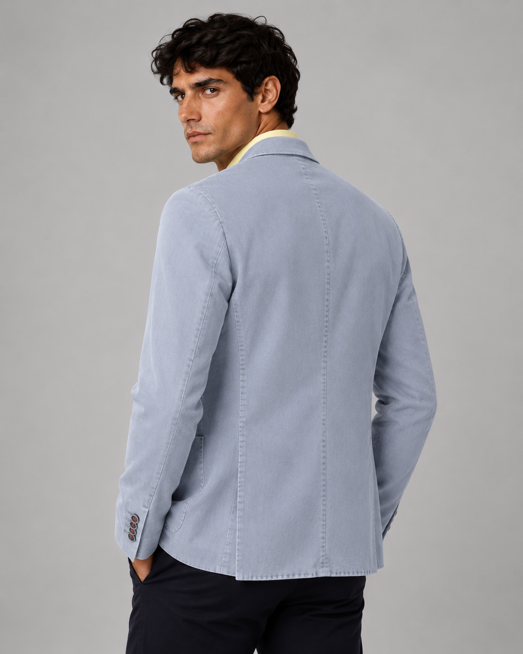 Giacca azzurro