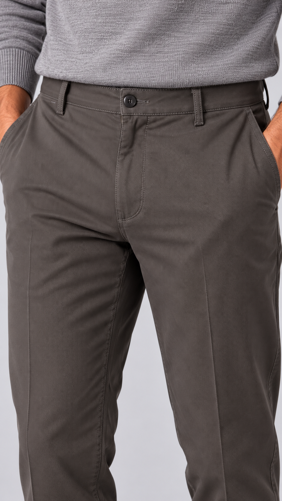 Pantalone grigio anta