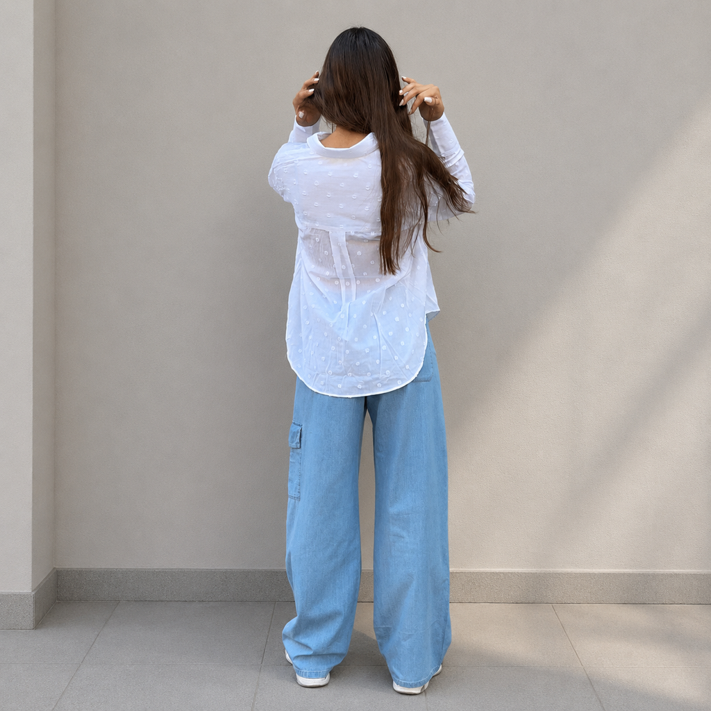 Camicia Angie Bianca
