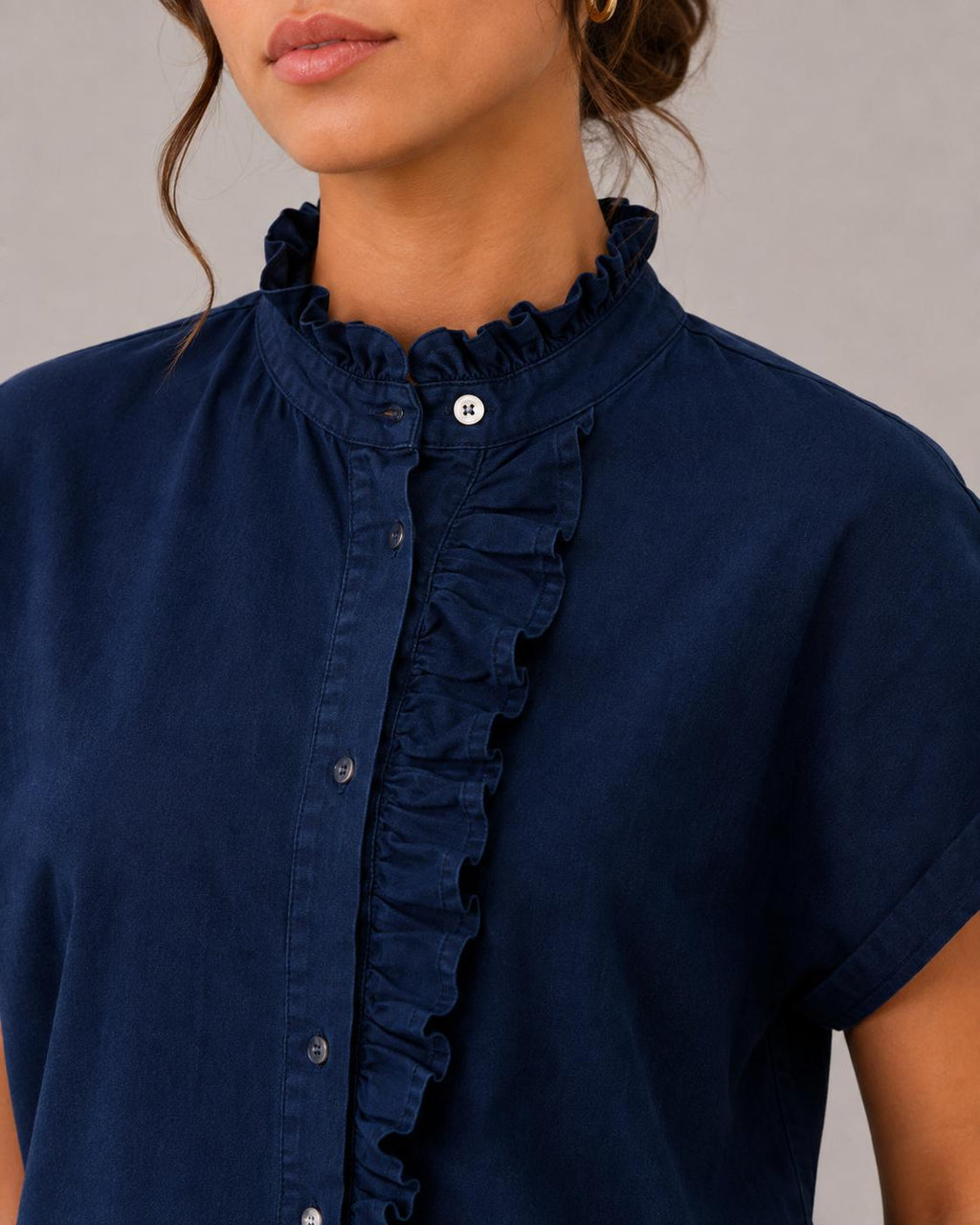 Camicia maffy indaco