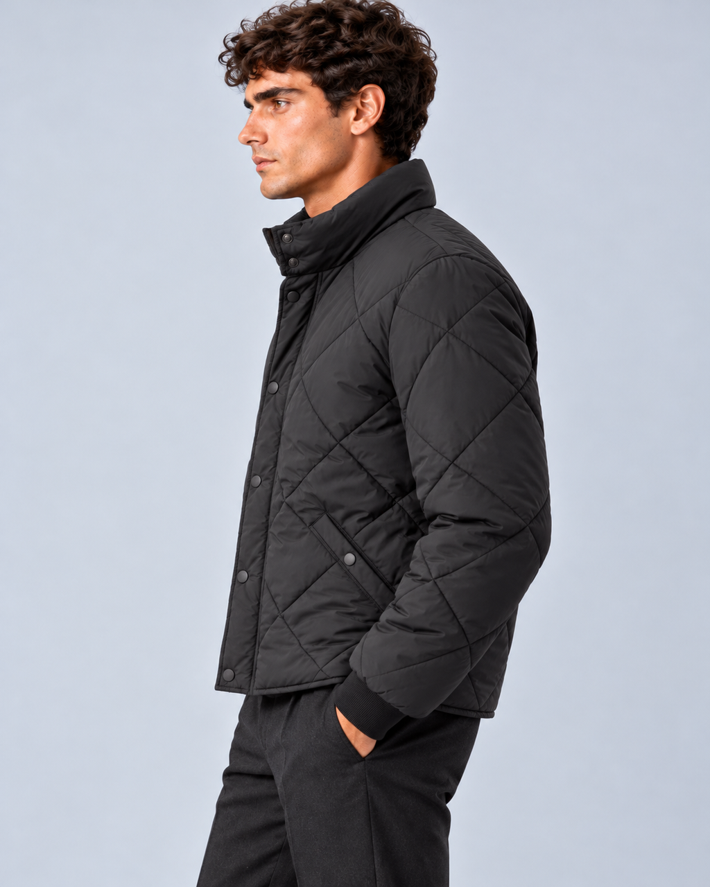 Piumino nero