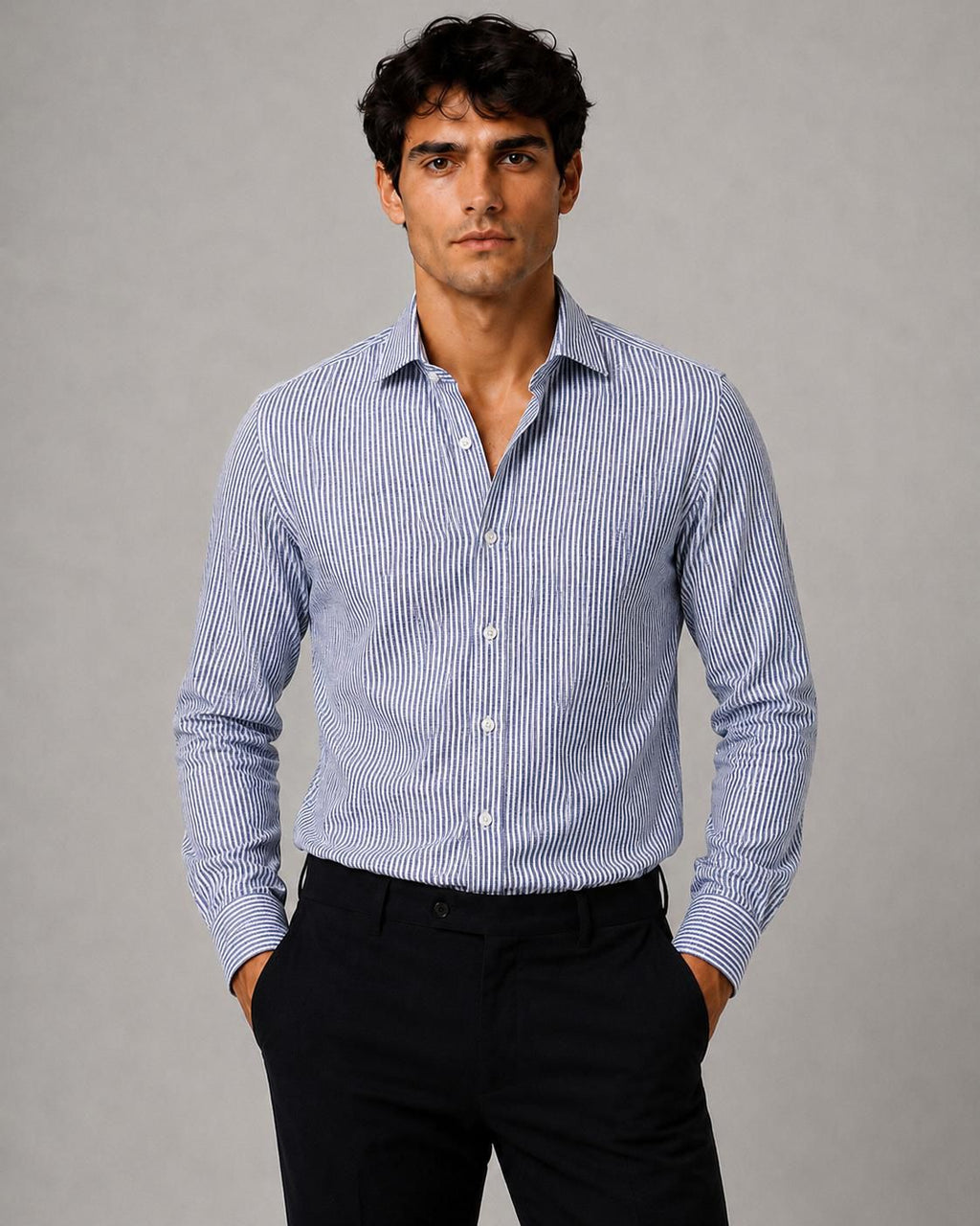 Camicia Brami lino 16