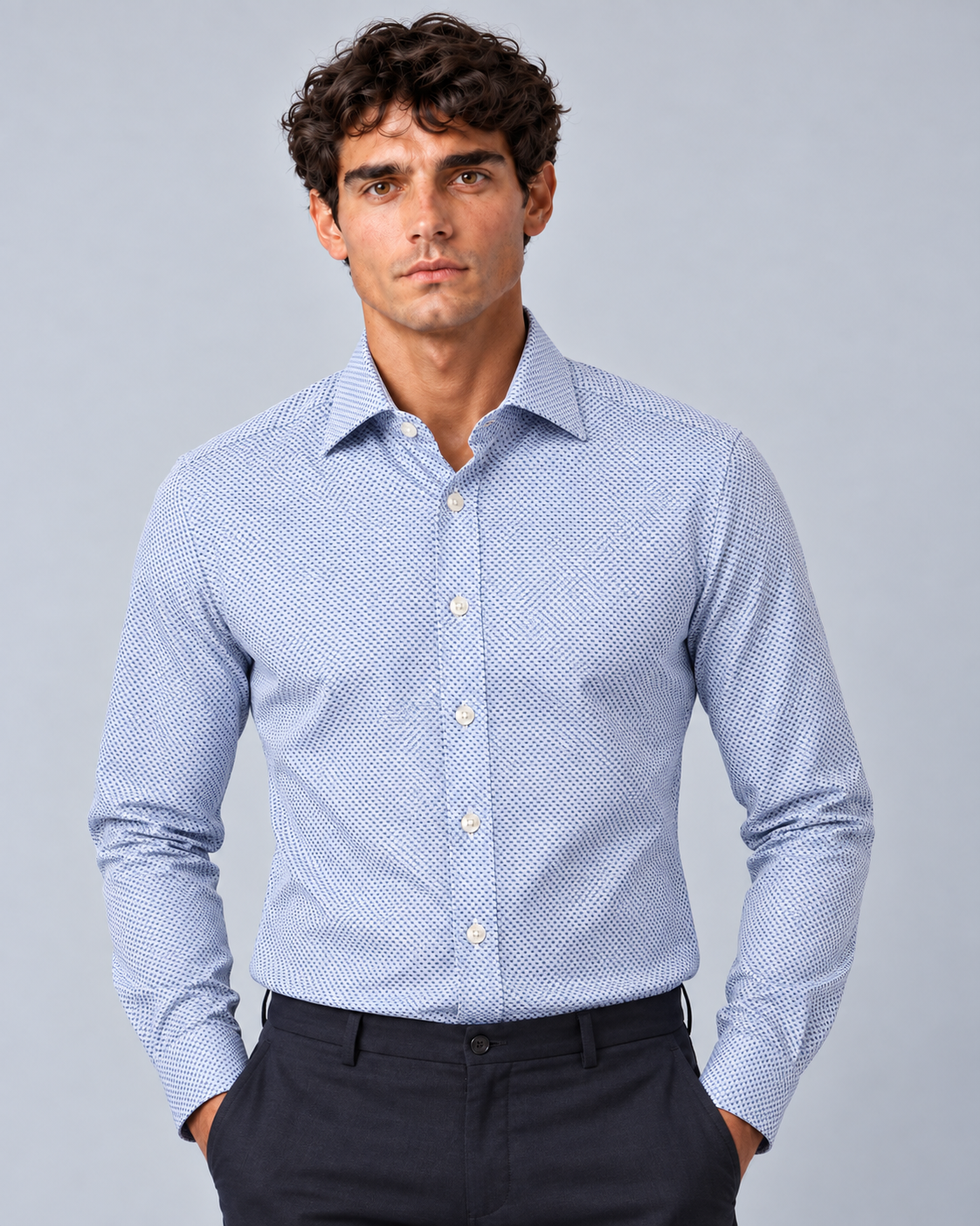 Camicia Mike 02 non stiro