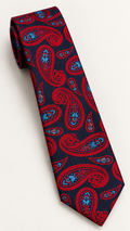 Cravatta fantasy red