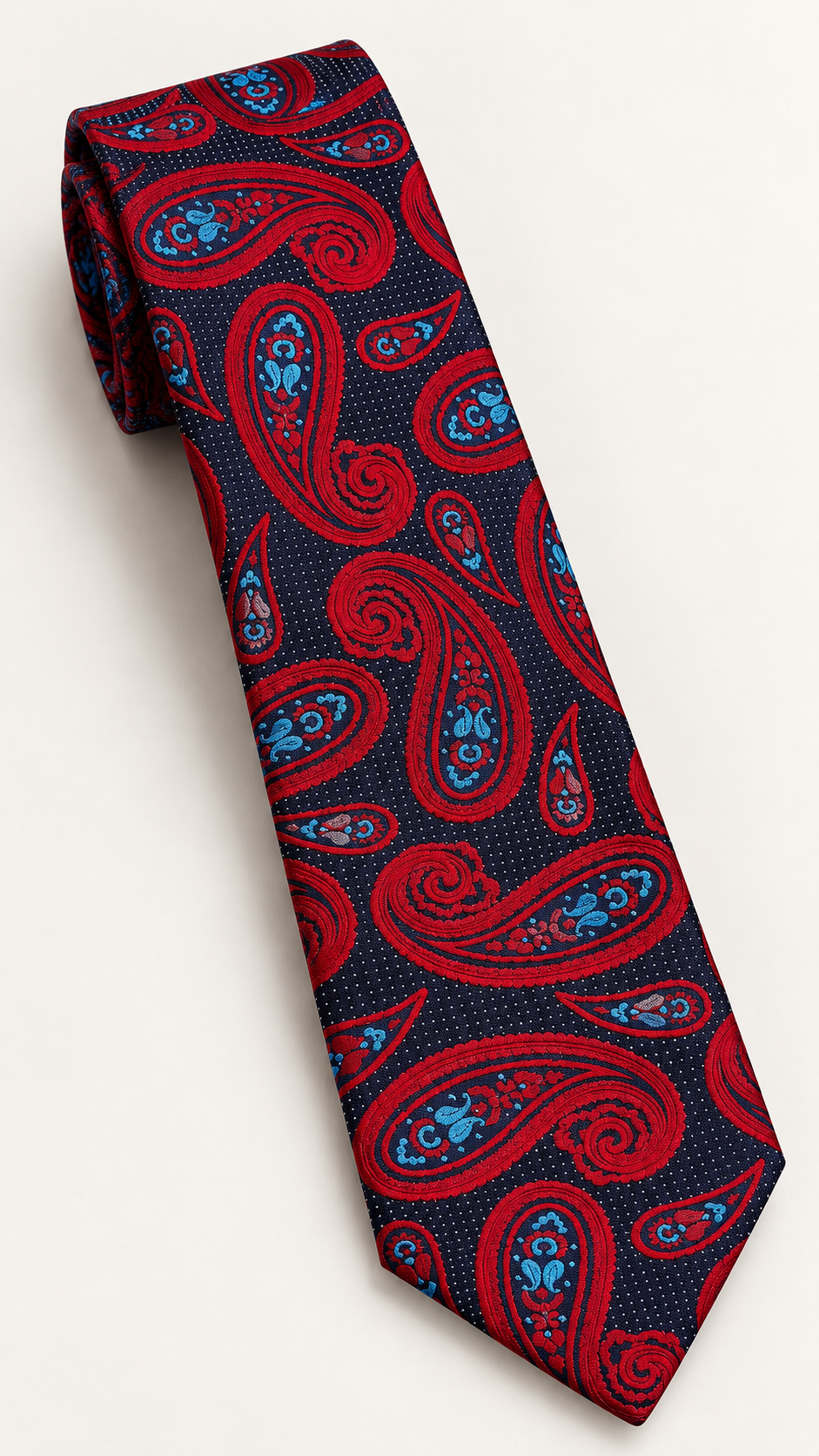 Cravatta fantasy red