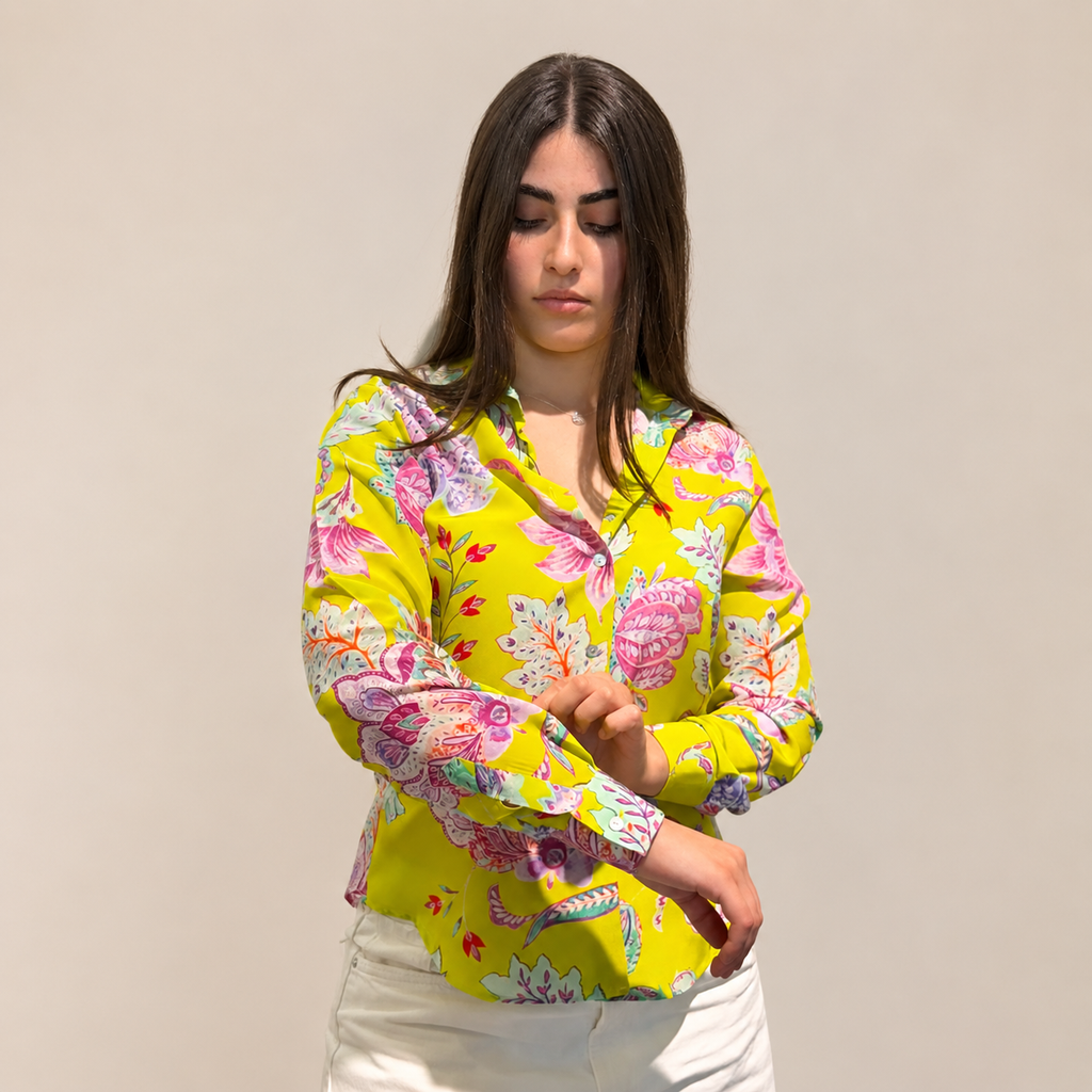 Camicia Nico lime