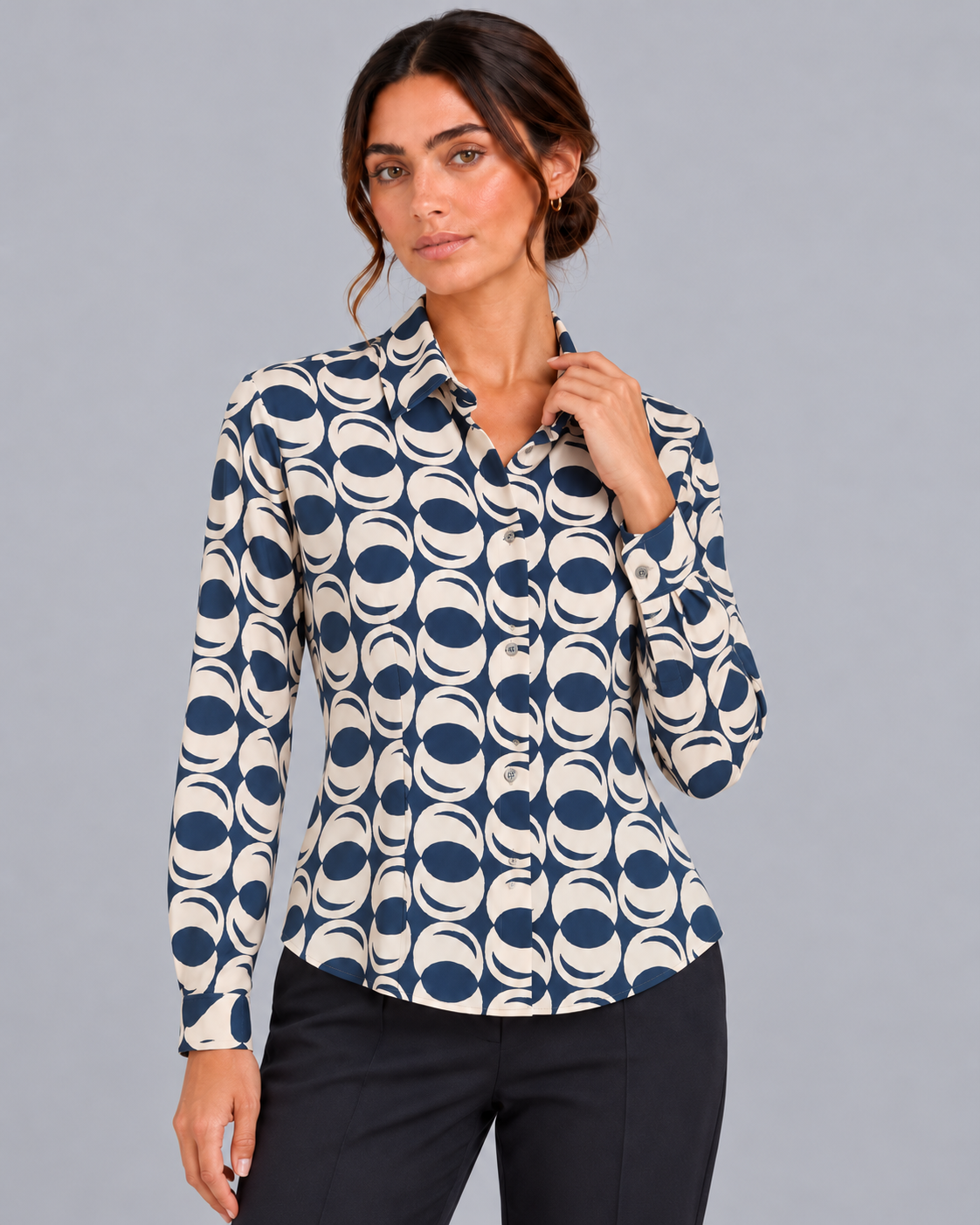 Camicia Sophia Moon non stiro